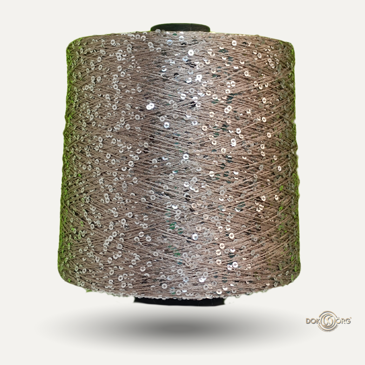 Hilo Lentejuela Tierra silver 3mm