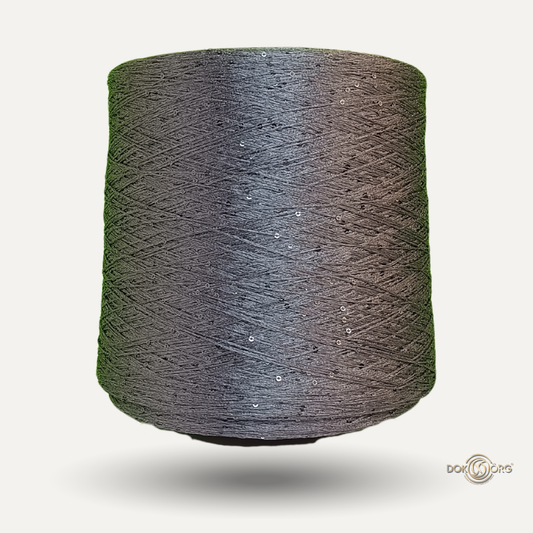 Hilo Lentejuela 2mm Gris