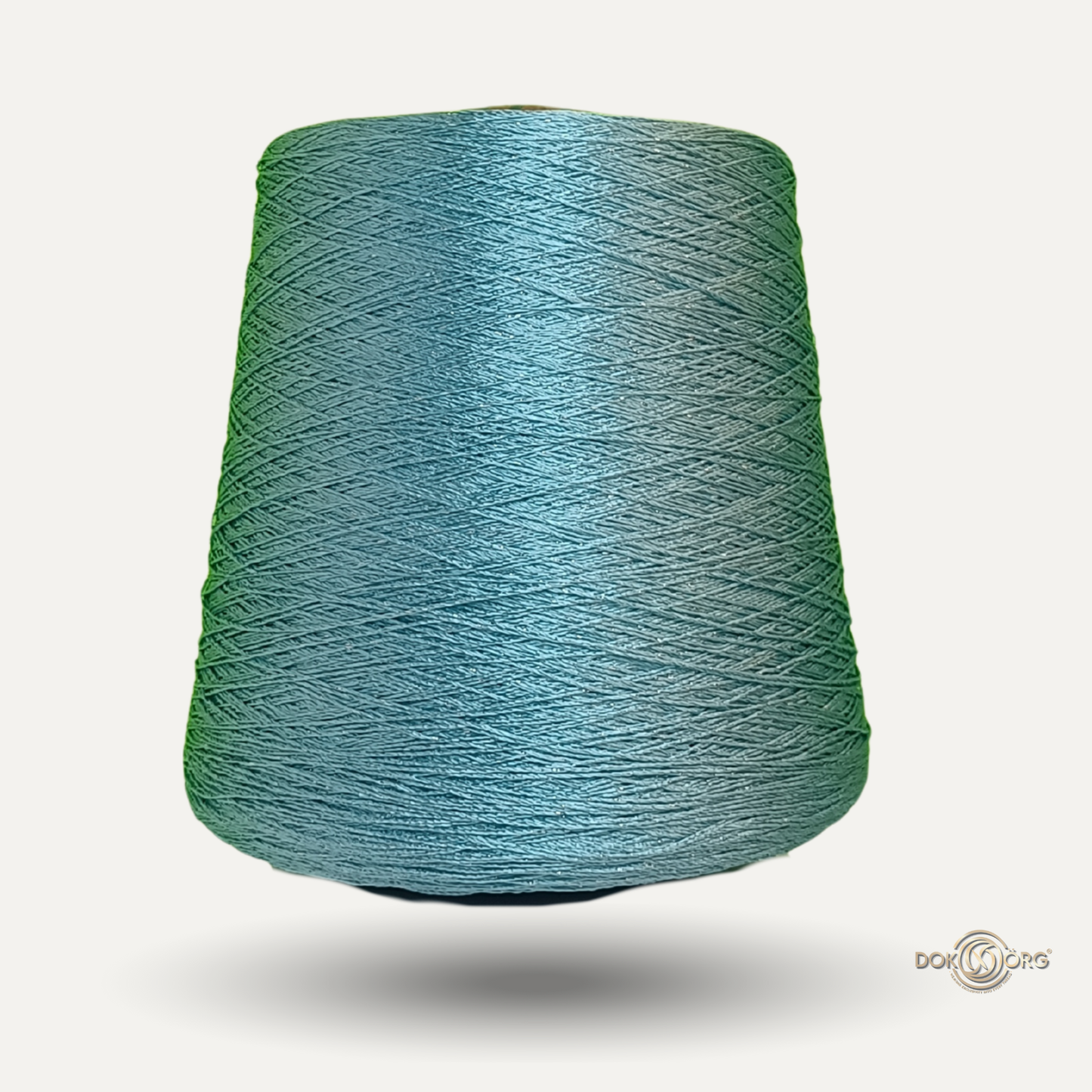 Hilo Lurex Verde Agua Plata