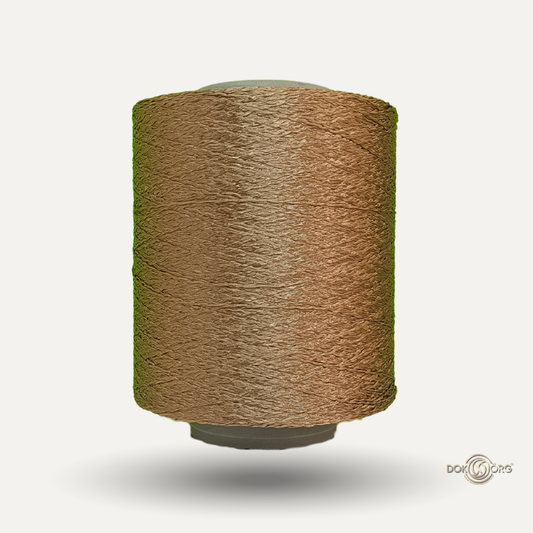 Hilo Seda Dorado Oscuro